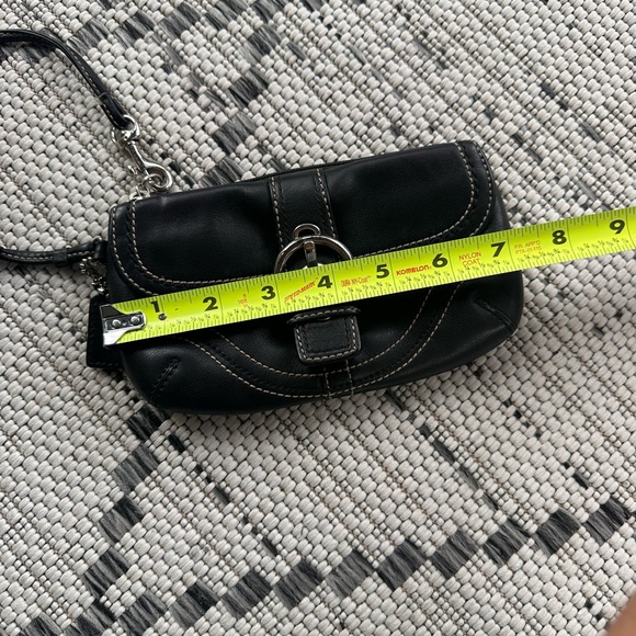 Coach Soho black wristlet/wallet. - Picture 8 of 9